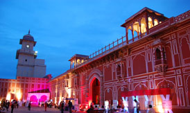 Bazaars of pink city